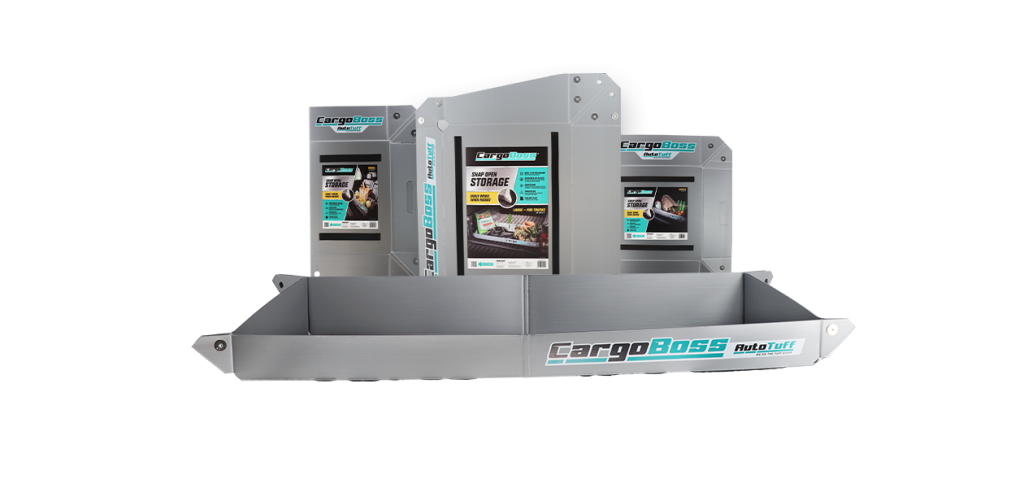 Cargoboss Products all sitting together to show the products in the sub brand